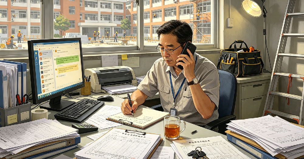 中小学教室宿舍水电闭环维修管理小程序精选
