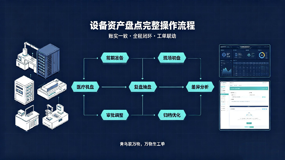 数字化资产盘点，构建设备管理闭环